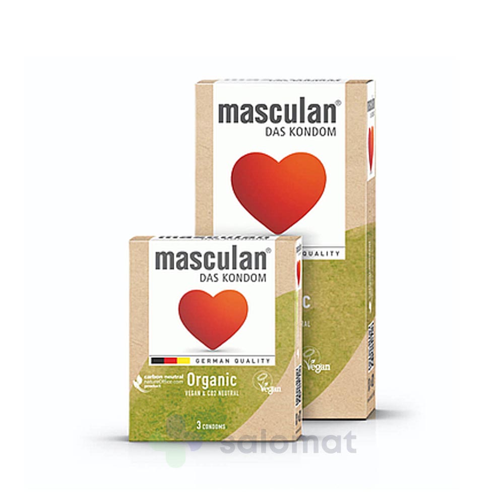 Презервативы Masculan Organic супер тонкие, 3 шт УТ-00005098 - Masculan Play - Ультратонкие презервативы - Купить