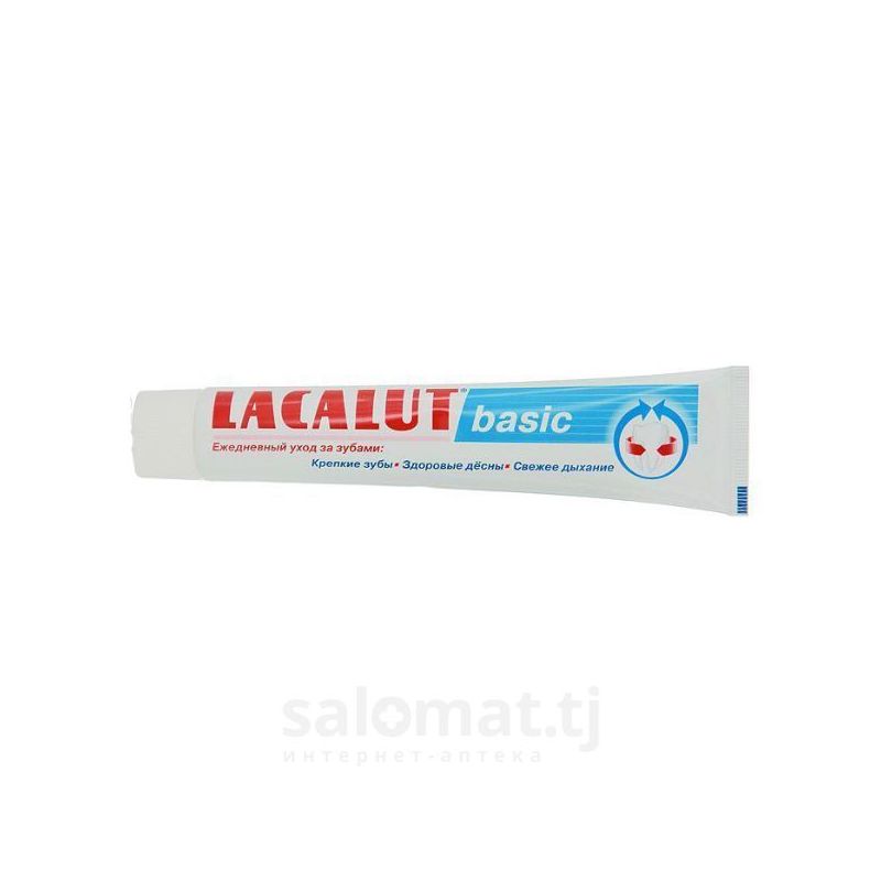 Купить Лакалют Basic зубная паста 75г туба на Salomat.tj