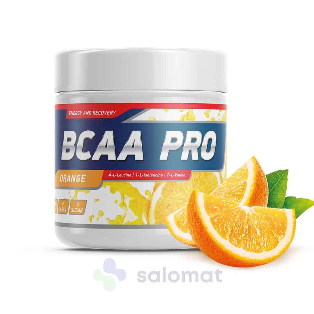 Купить Аминокислоты BCAA Geneticlab Апельсин 250г на Salomat.tj