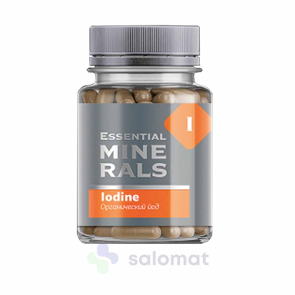 Купить Йод органический Essential Minerals №60 на Salomat.tj