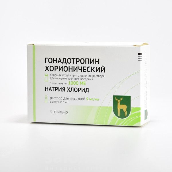 Купить Гонадотропин хор.1000ЕД №5 на Salomat.tj