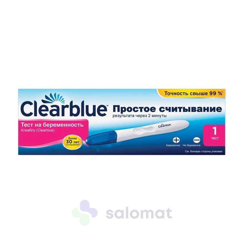 Цифровой тест на беременность Clearblue с обратным отсчетом, 5 шт. в упаковке